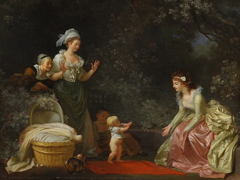 1761-Marguerite Gérard - I primi passi - Fogg Museum